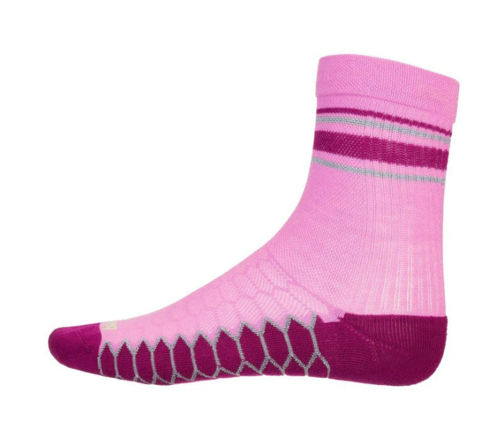 Balega Silver Mini Crew Performance Running Socks For Women, Candyfloss
