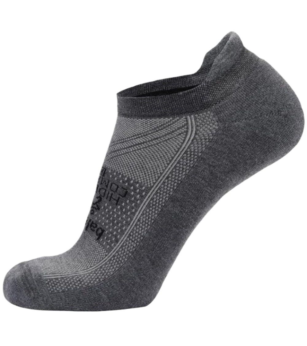 Balega Hidden Comfort Performance No Show Athletic Running Socks Unisex, Charcoal