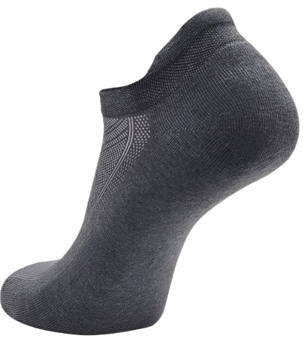 Balega Hidden Comfort Performance No Show Athletic Running Socks Unisex, Charcoal