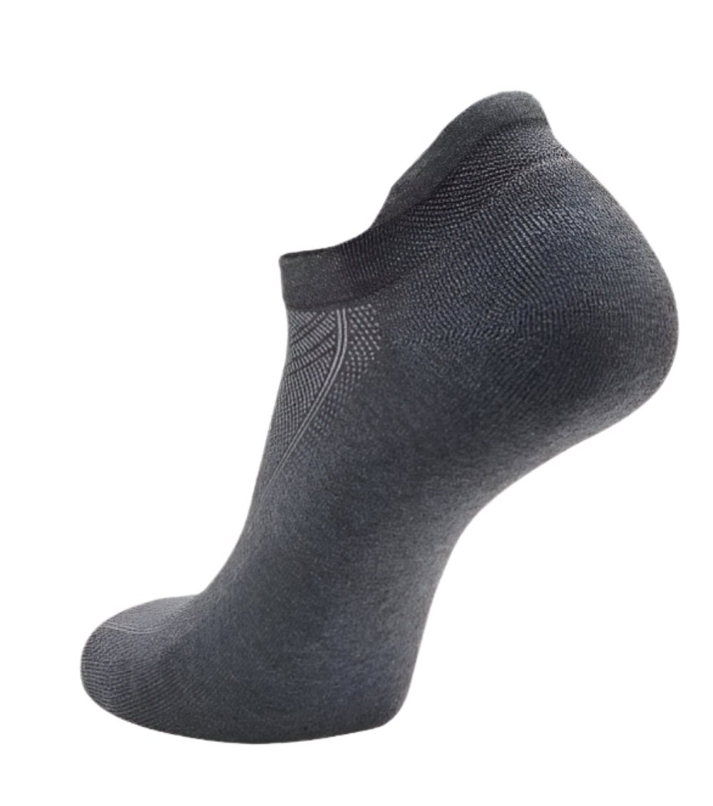 Balega Hidden Comfort Performance No Show Athletic Running Socks Unisex, Charcoal