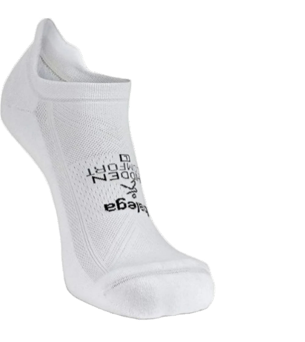 Balega Hidden Comfort Performance No Show Athletic Running Socks Unisex,White - Ndoros