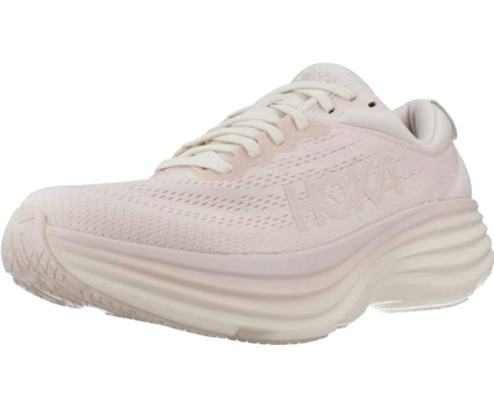Hoka Women's Bondi 8 Sneaker, Cosmic Pearl