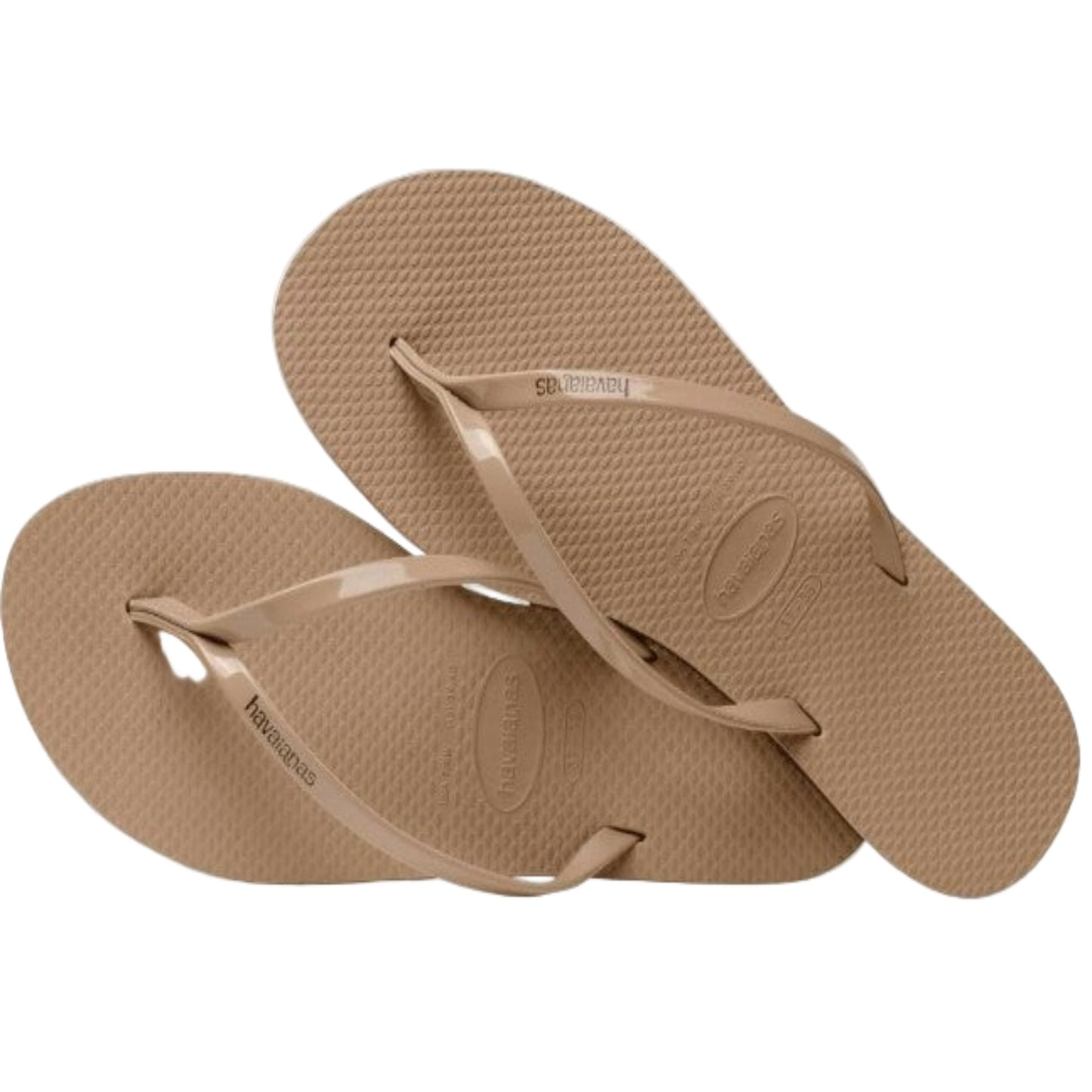 Havaianas Slim Fc Rose Gold Flip Flops