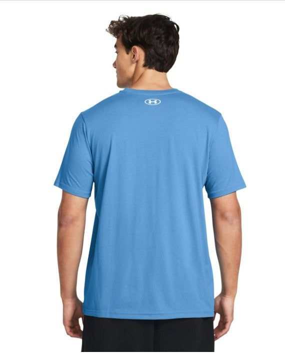 Under Armour Tech Big Logo Ss Viral Blue/ White