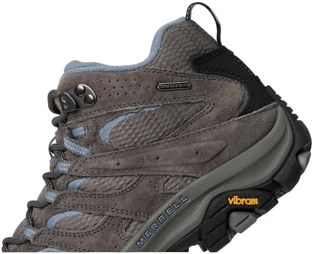 Merrell Women's Moab 3 Mid Waterproof Hiking Boots, Granite