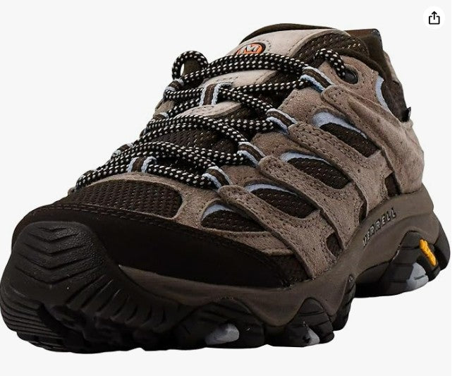 Merrell Women's Moab 3 Waterproof Hiking Shoes, Brindle