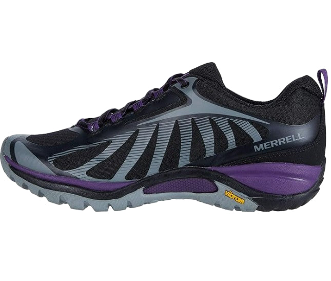 Merrell Women's Siren Edge 3 Hiking Shoes, Black/Acai