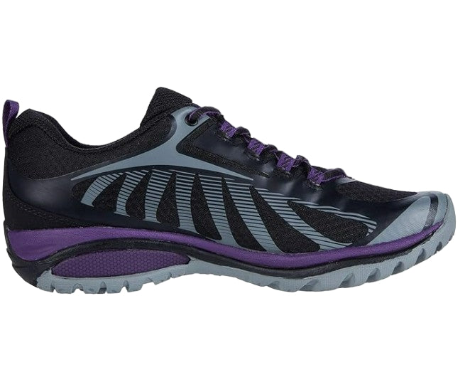 Merrell Women's Siren Edge 3 Hiking Shoes, Black/Acai