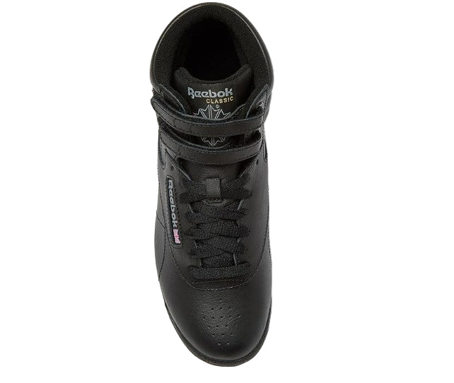 Reebok Classics Tennis Freestyle Hi High Top Sneakers, Black - Ndoros