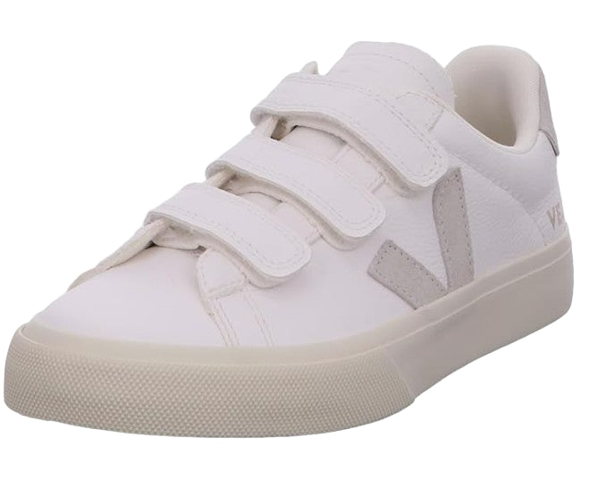 VEJA Recife Logo Women's Sneakers, Extra White/Natural