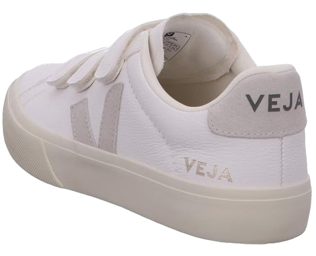 VEJA Recife Logo Women's Sneakers, Extra White/Natural