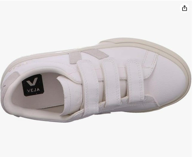VEJA Recife Logo Women's Sneakers, Extra White/Natural - Ndoros