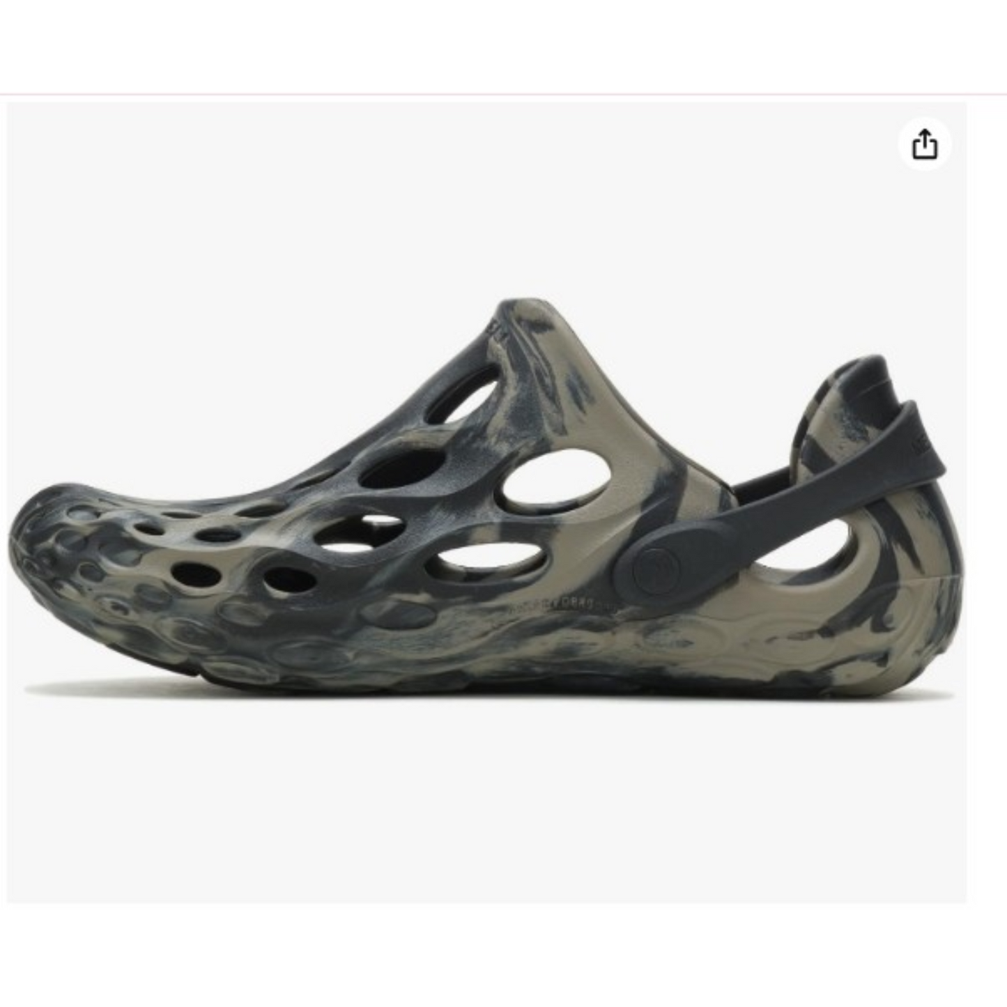 Merrell Men's Hydro Moc EVA Water Shoes – Slip-On Lightweight Footwear, Black/Brindle