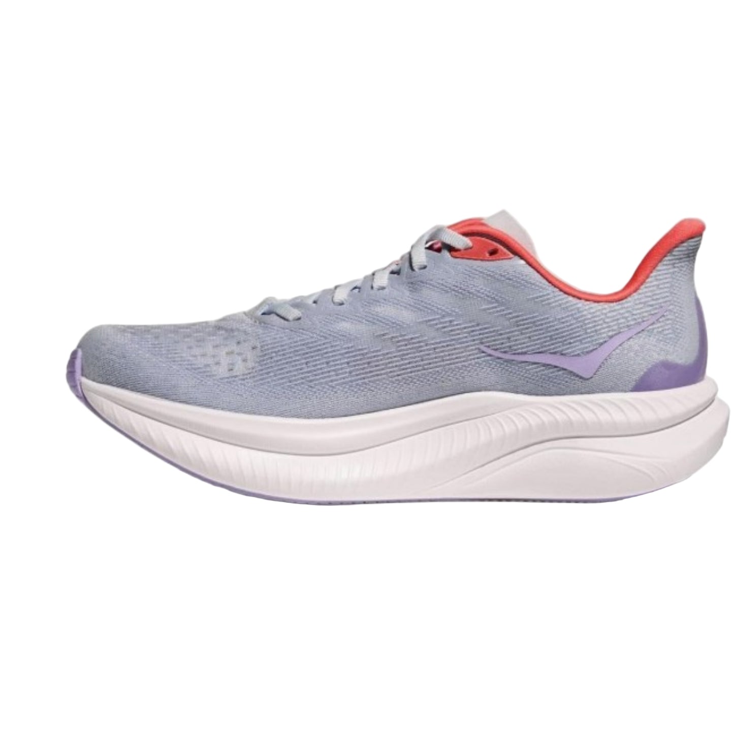 Hoka Mach 6 Women Cushioned Runing Shoes, Pale Dusk/Gull
