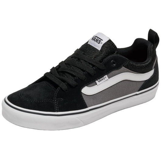 Vans Men's Filmore Low-Top Skate Sneakers – Black/Pewter - Ndoros