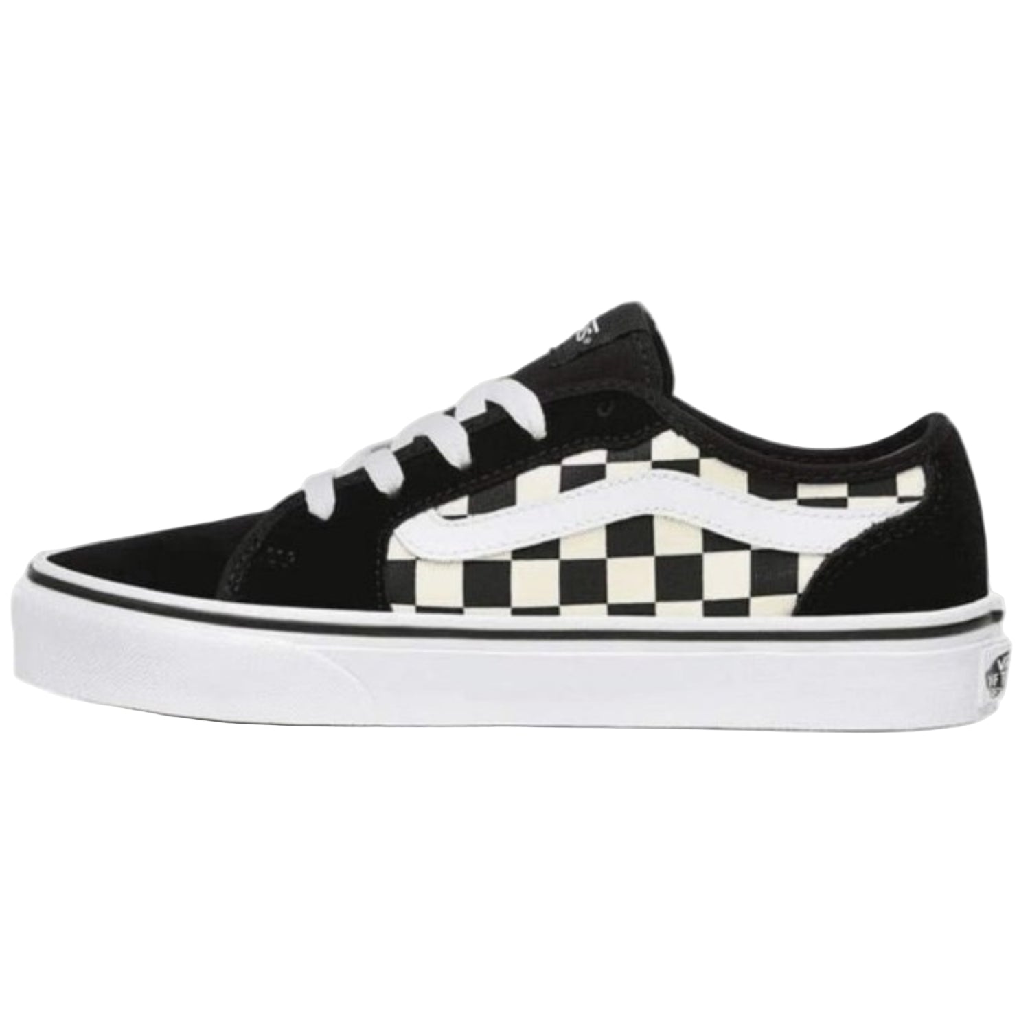Vans Women's Filmore Decon Sneaker Black/White (Checkerboard) - Ndoros