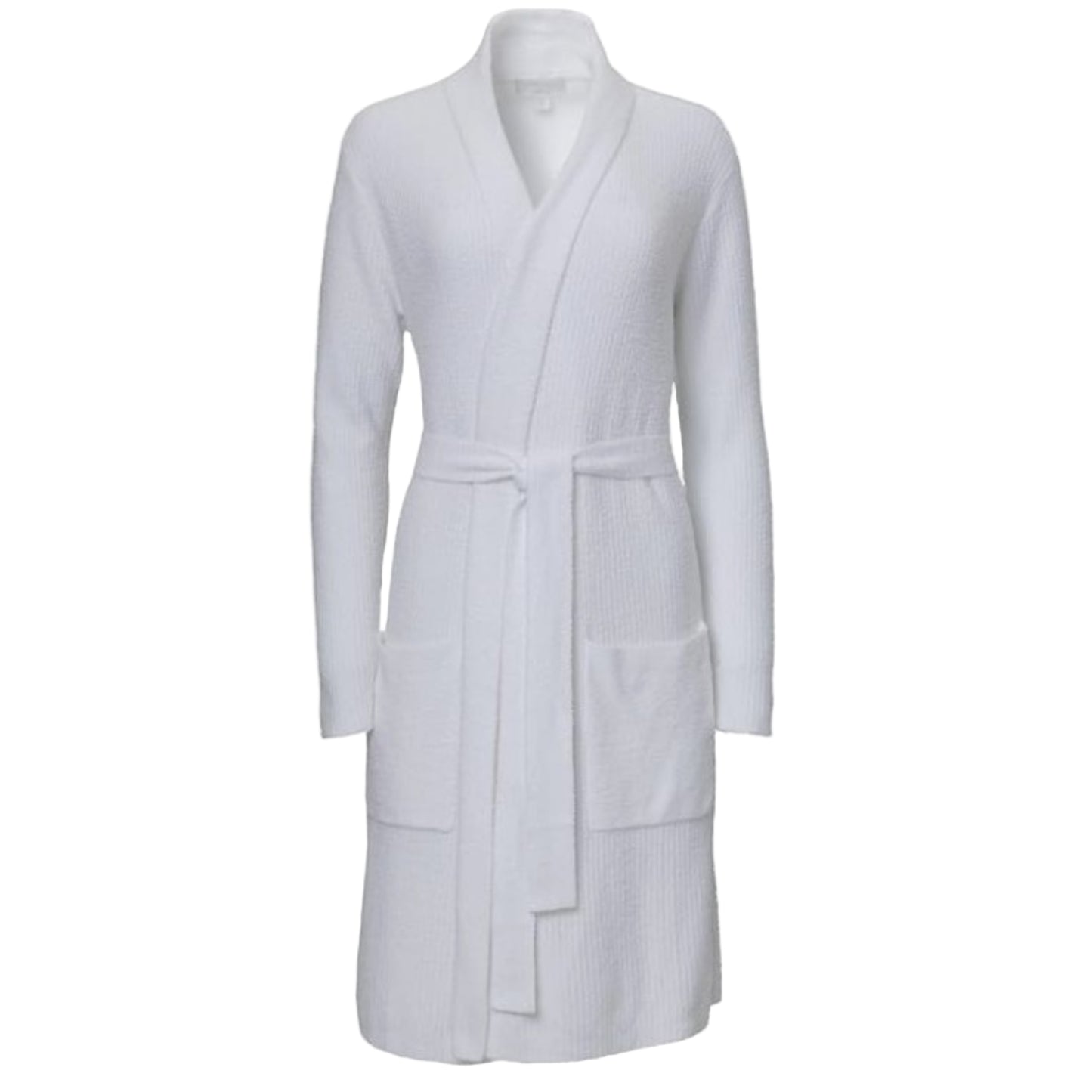 Barefoot Dreams CozyChic Lite Ribbed Robe, Sea Salt