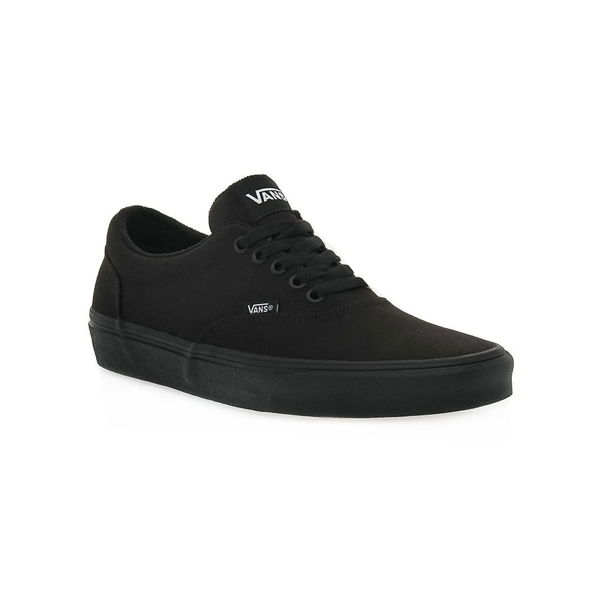 Vans Men's Doheny Sneaker, Canvas Black/White