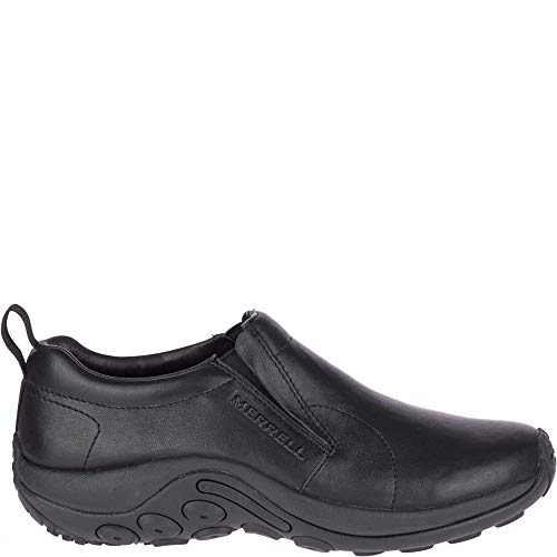 Merrell Jungle MOC Leather 2 Men's Moccasin Shoes | Black Midnight - Ndoros