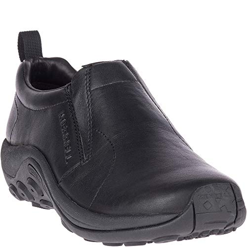 Merrell Jungle MOC Leather 2 Men's Moccasin Shoes | Black Midnight - Ndoros
