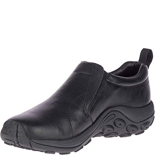 Merrell Jungle MOC Leather 2 Men's Moccasin Shoes | Black Midnight - Ndoros