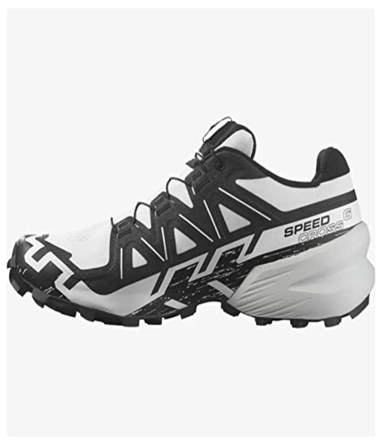 Salomon Speedcross 5 Trail Running Shoes White/Red Men