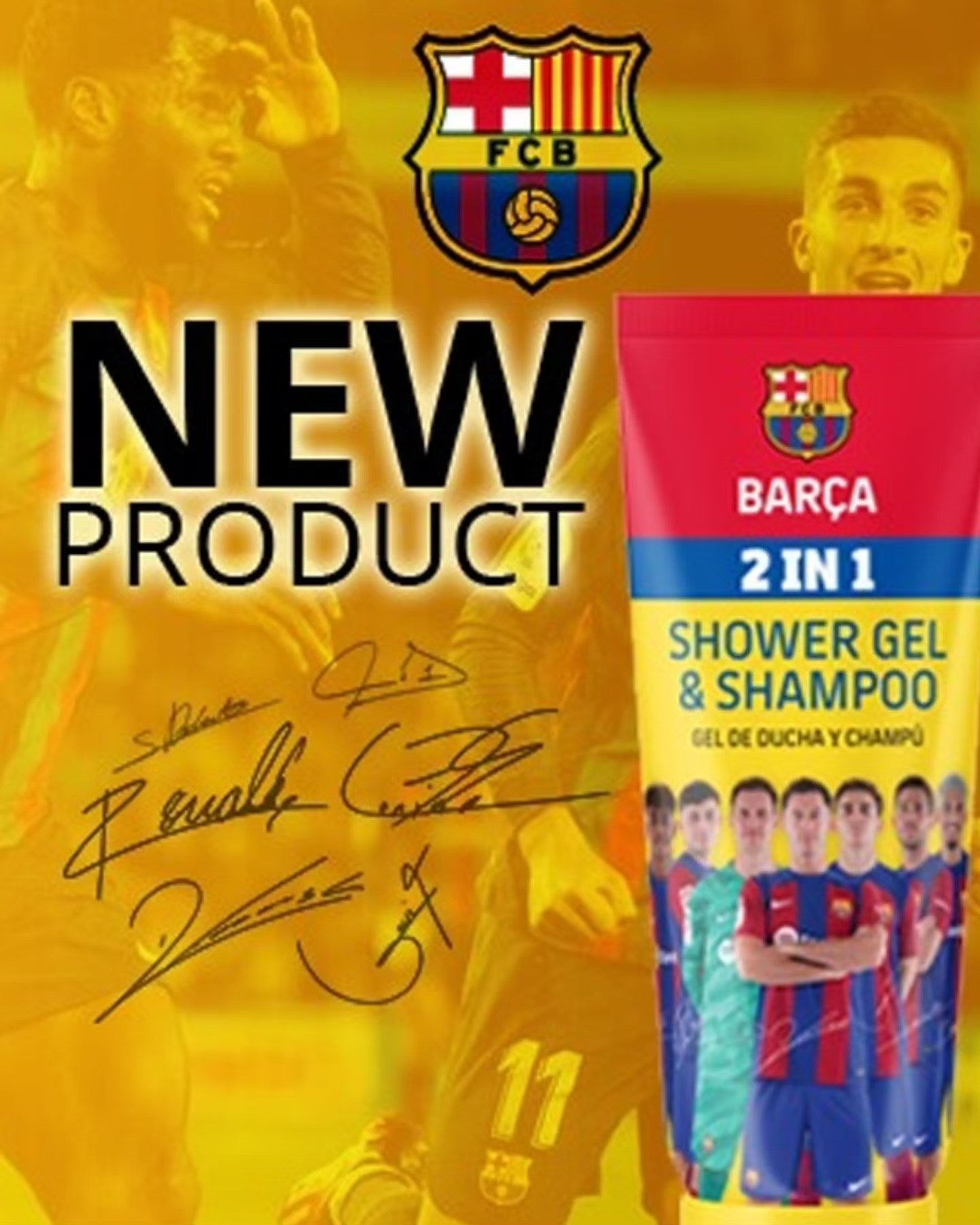 Barca Unisex 2-in-1 Shower Gel and Shampoo - Ndoros