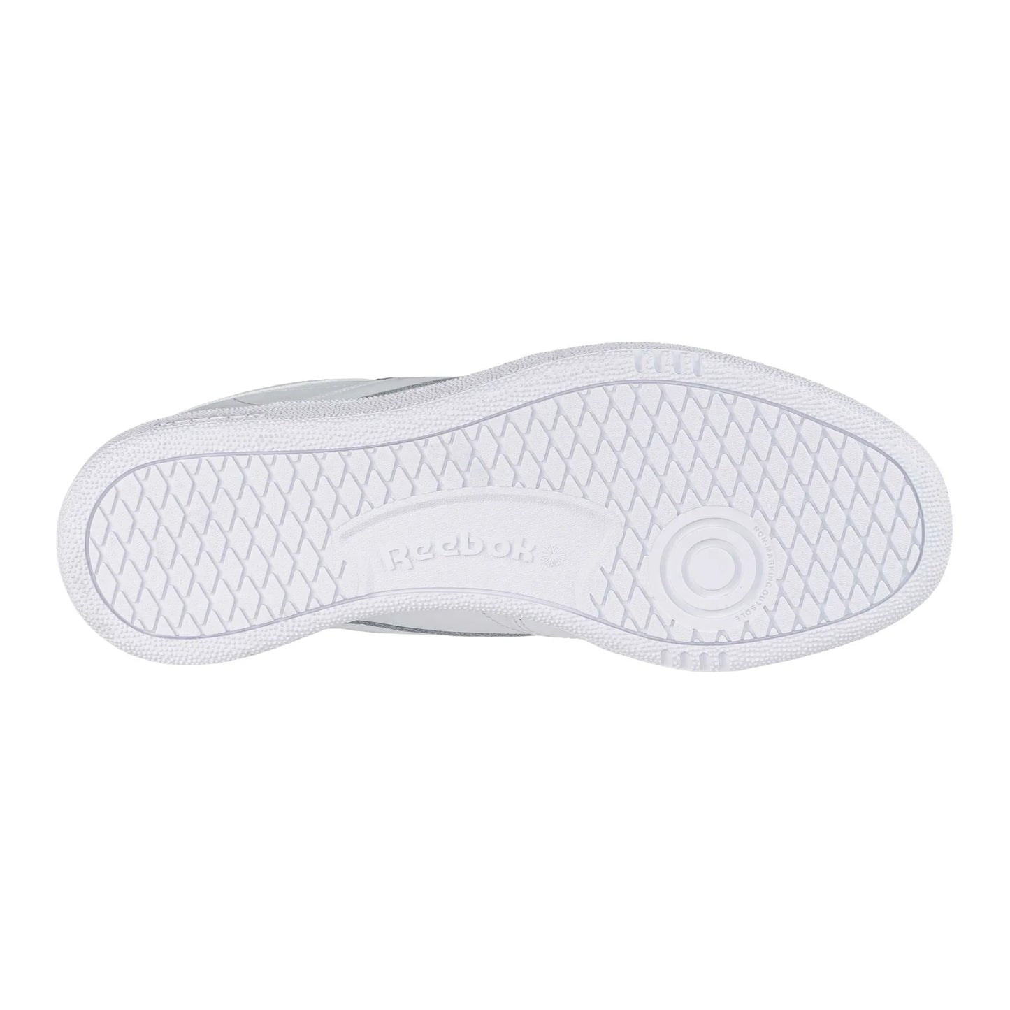 Reebok Men’s Club C Sneaker, White/Green