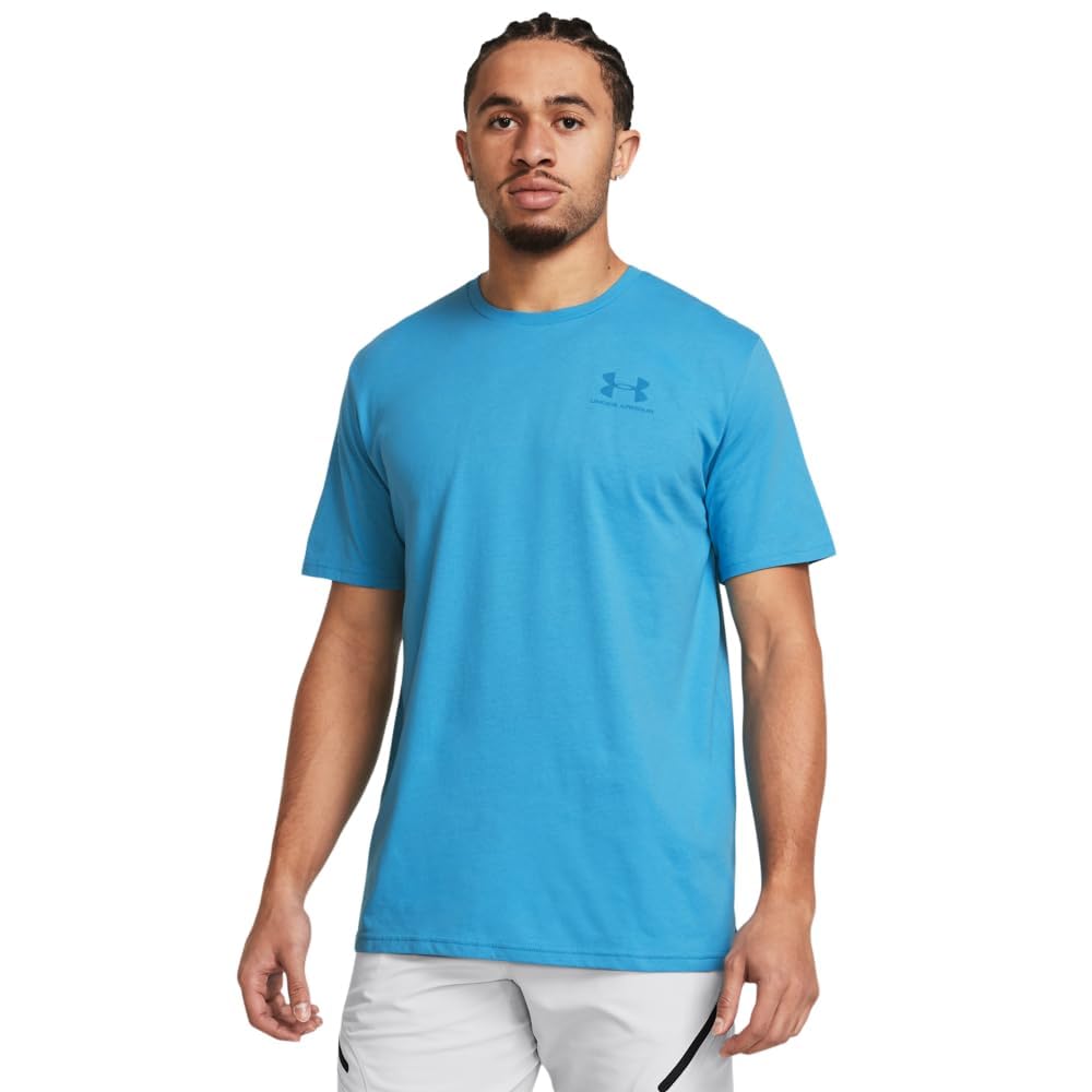Under Armour SporStyle LC Ss Blue Topaz / Capri
