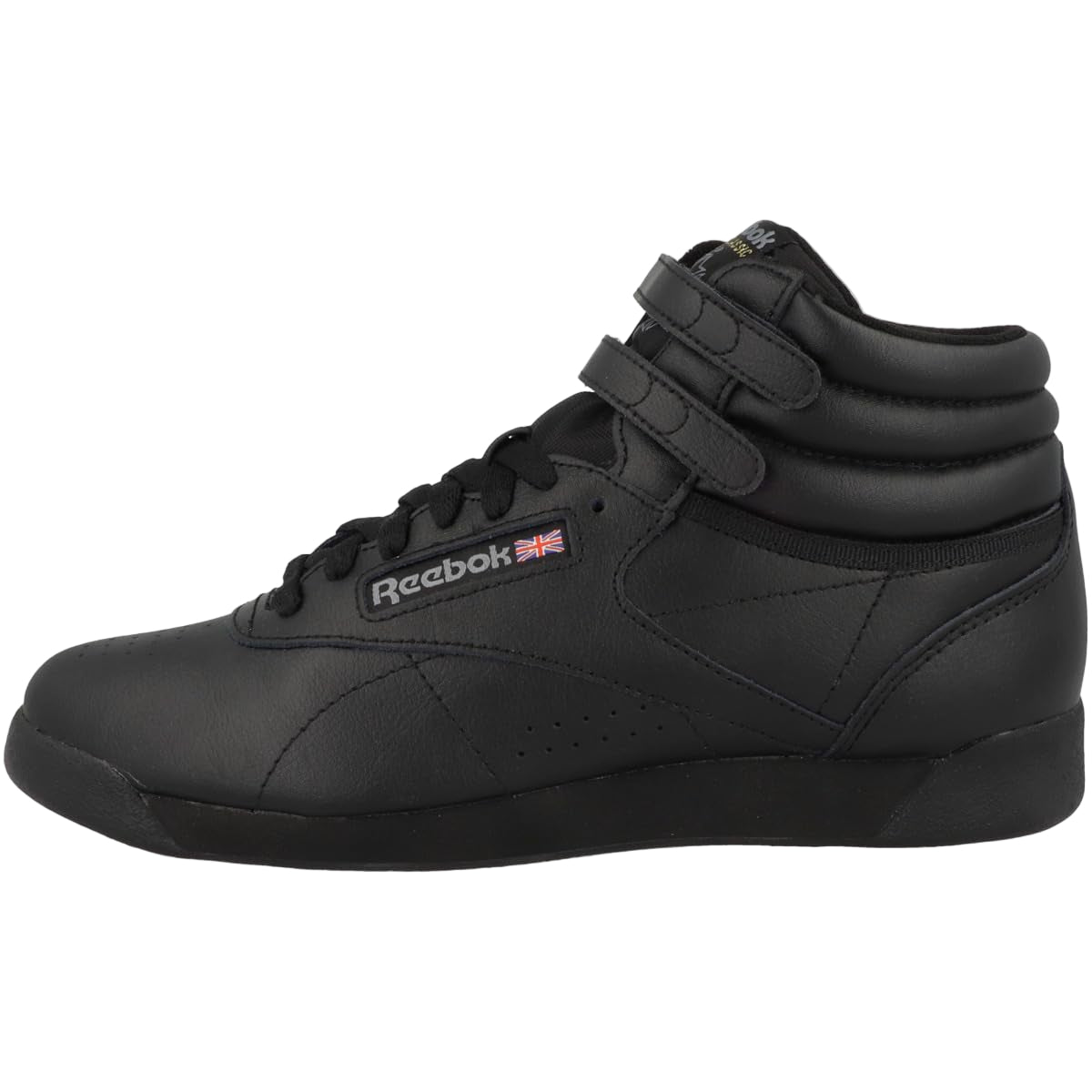 Reebok Classics Tennis Freestyle Hi High Top Sneakers, Black - Ndoros