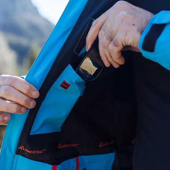 Apricoat Adventure 2.0 Men's Warm Winter Jacket | Light Blue - Ndoros