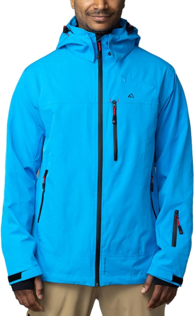 Apricoat Adventure 2.0 Men's Warm Winter Jacket | Light Blue - Ndoros