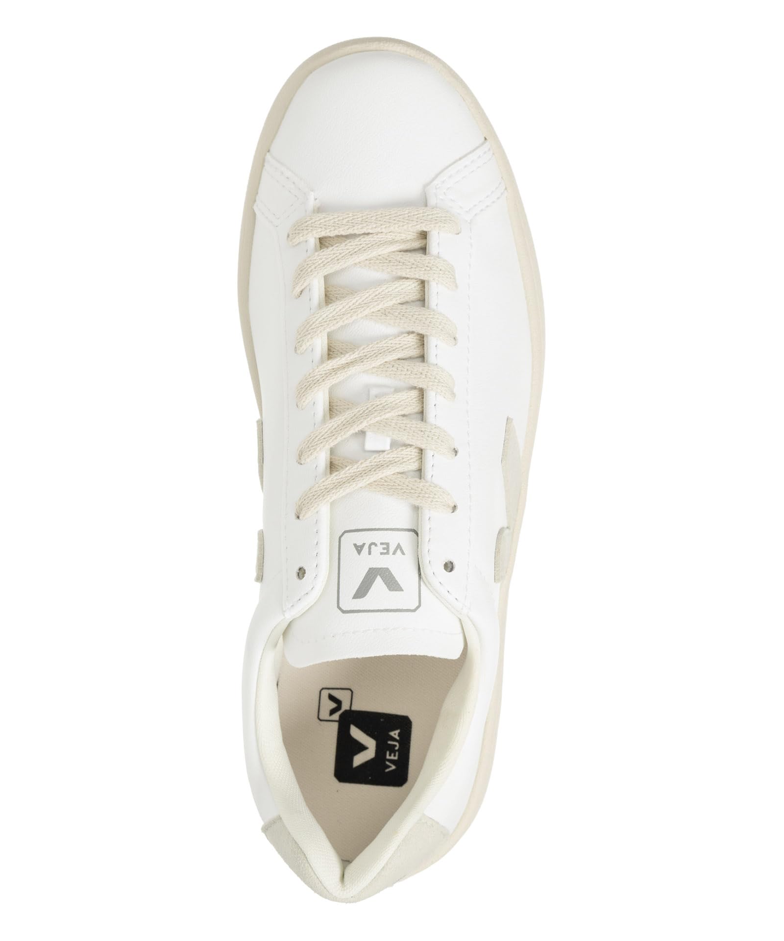 Veja Women's Urca Smooth faux leather Sneakers | White/Natural - Ndoros