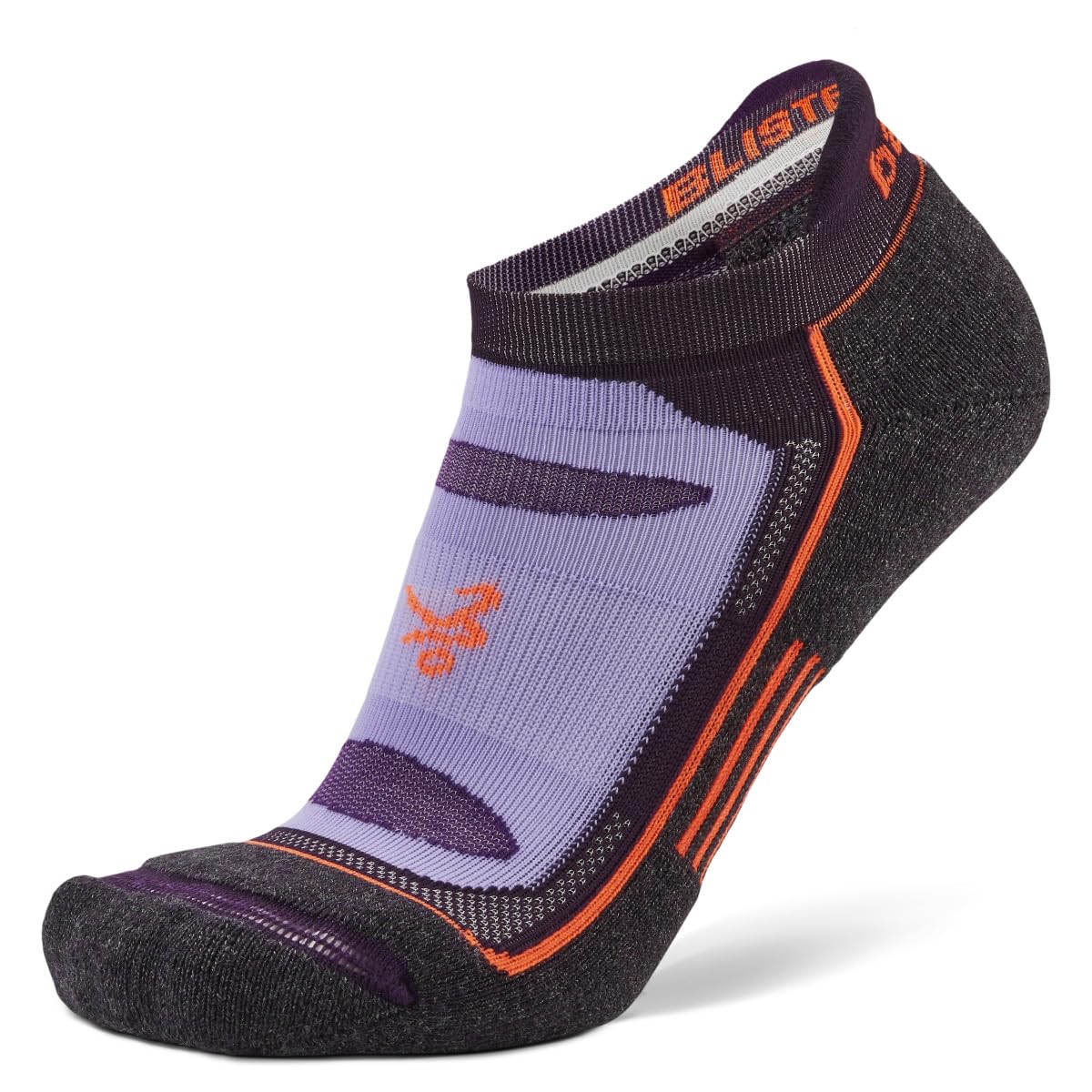 Balega Blister Resist No Show Performance Athletic Running Socks Unisex, Midnight Plum