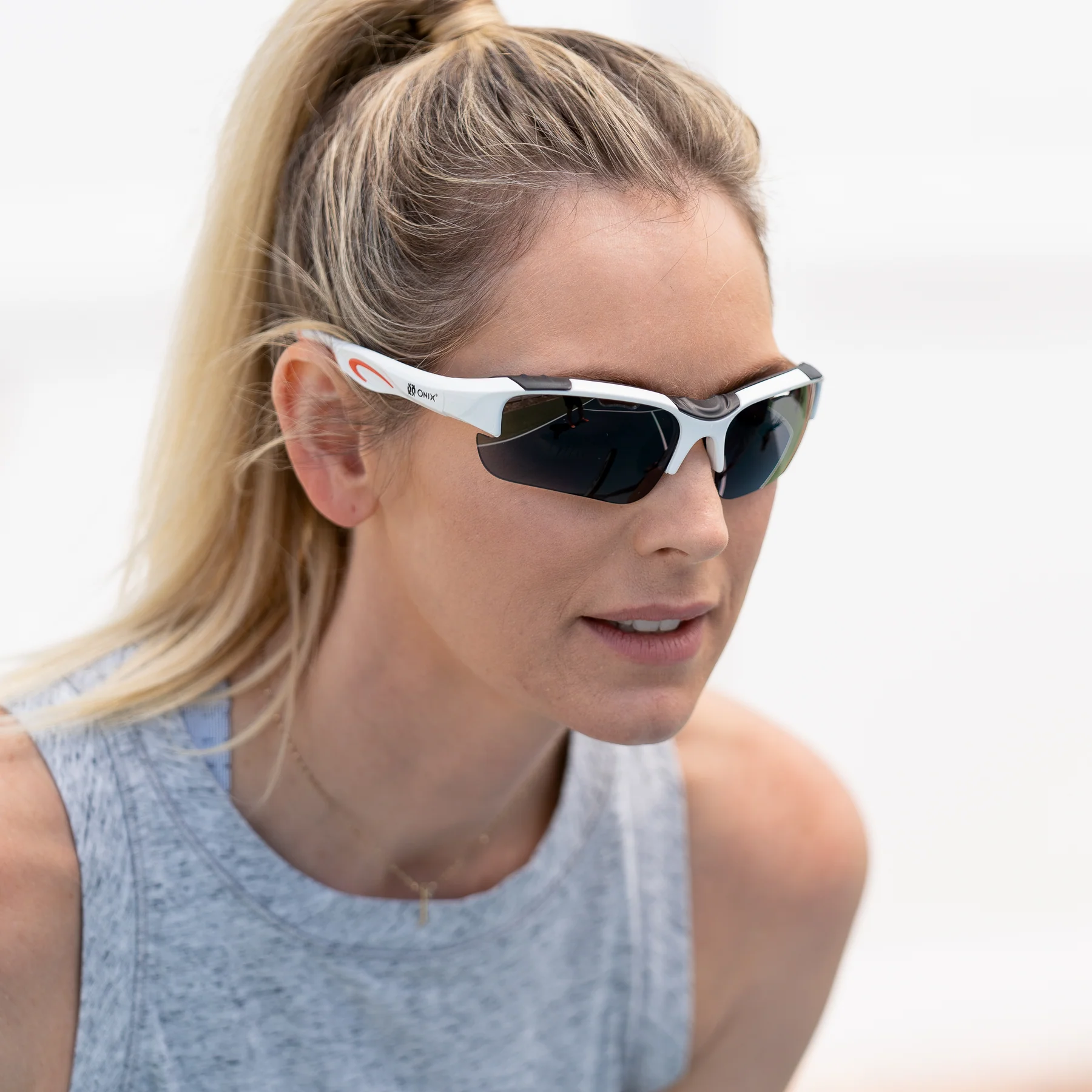 ONIX Pickleball Falcon Eyewear Sun Protection Non-Slip Nose Piece Modern and Lightweight Secure Design - Ndoros