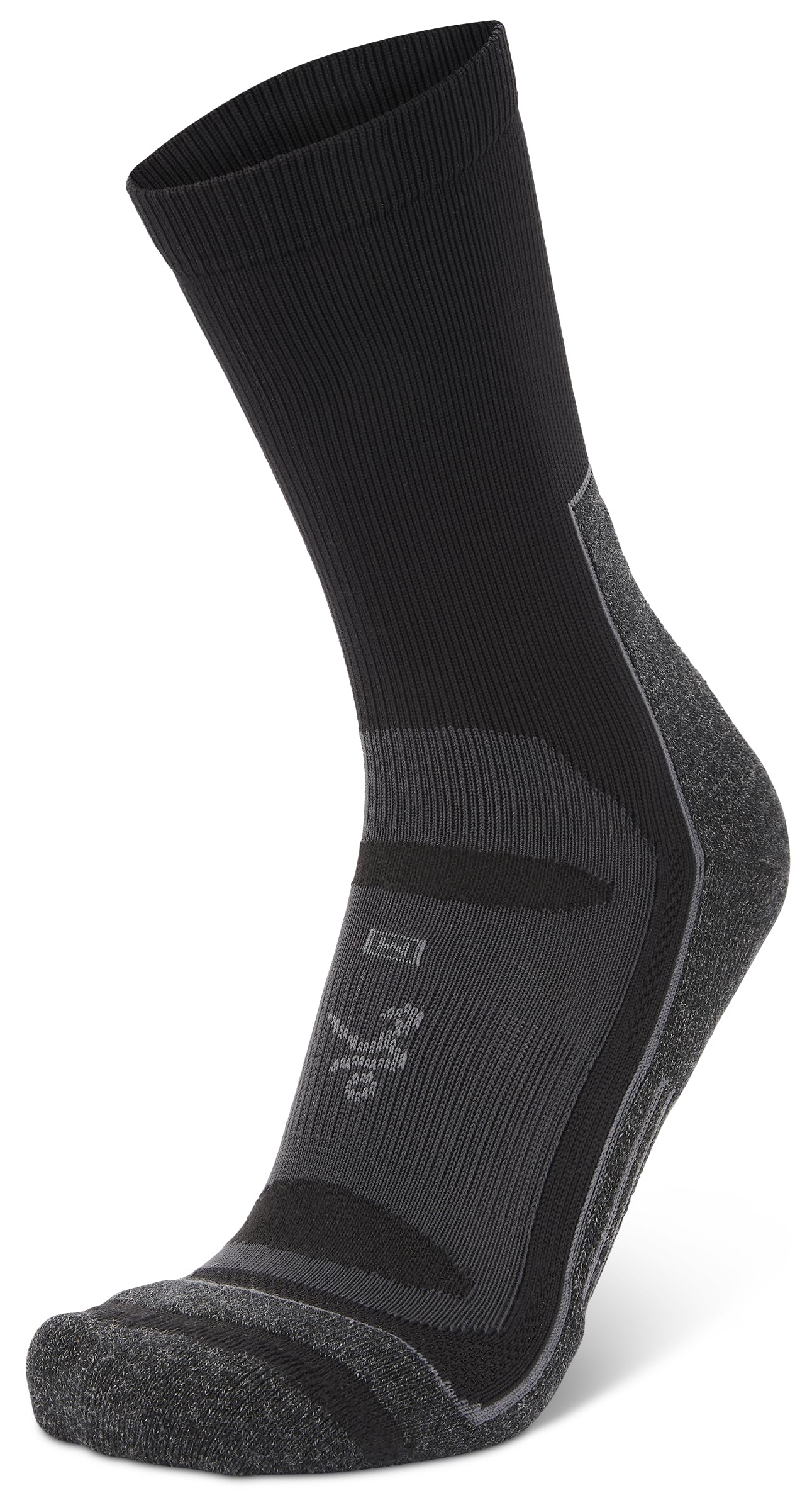 Balega Blister Resist Crew Performance Athletic Running Socks Unisex, Black