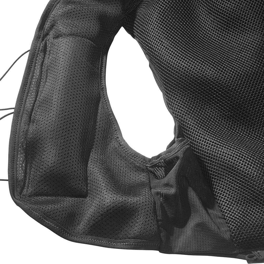 Salomon Unisex Active Skin 5 | 5 Liter Hydration Trail Running Vest Black