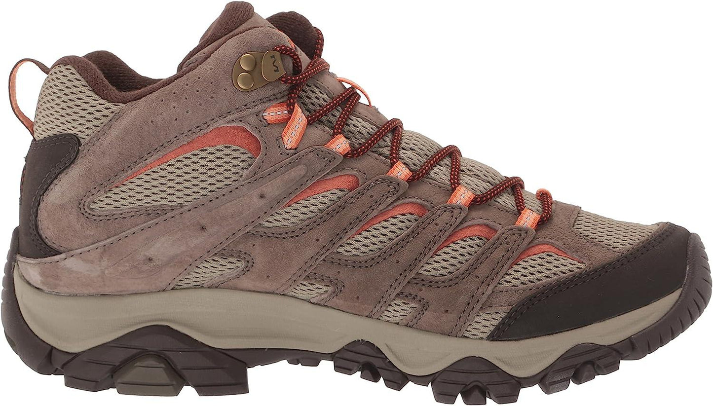 Merrell Women's Moab 3 Mid Waterproof Hiking Boots, Bungee Cord - Ndoros