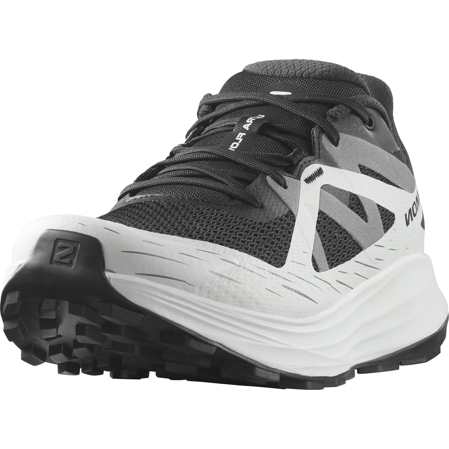 Salomon Men's Ultra Flow Trail Running Shoes - Black/Glacier Gray/Quiet Shade