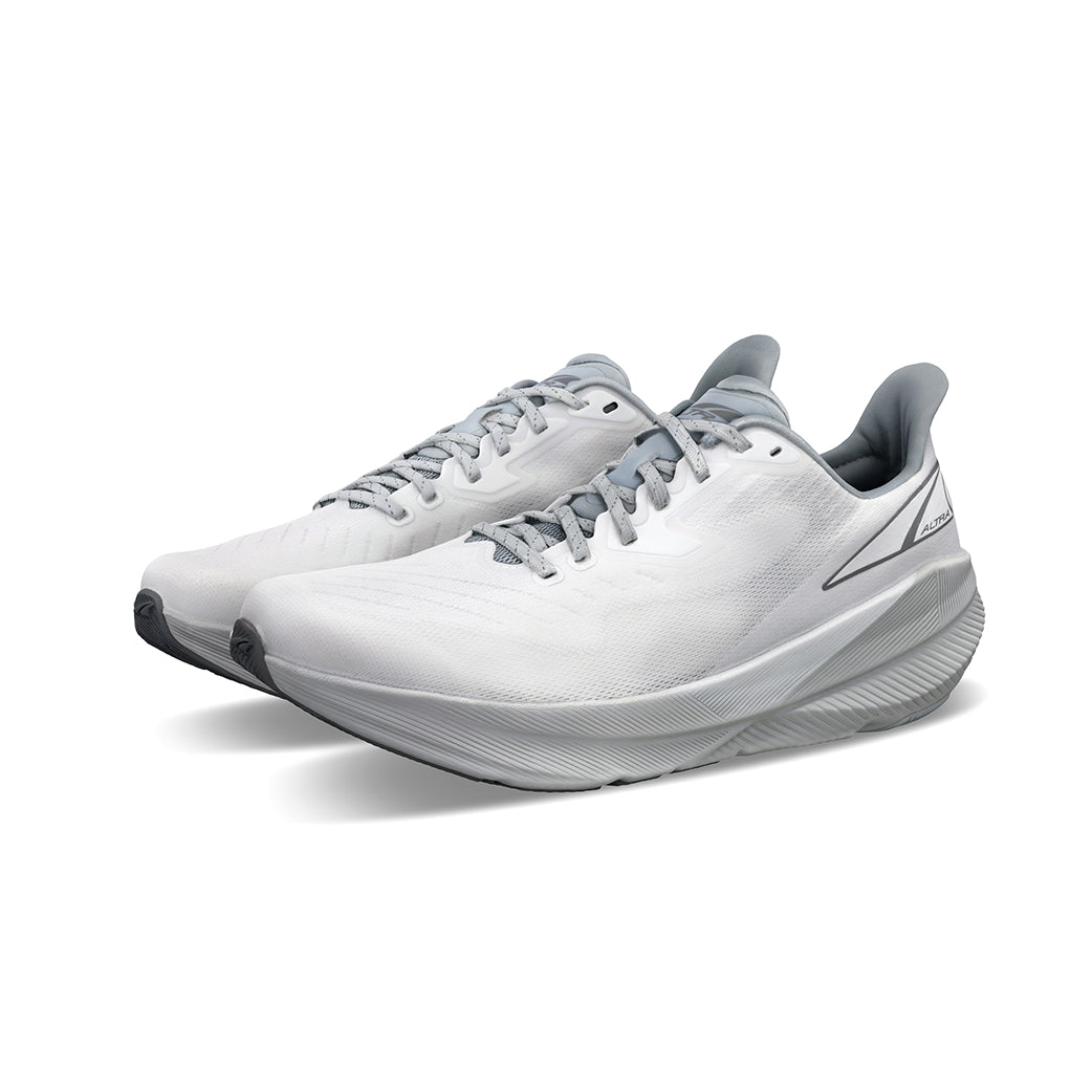 Altra Experience Flow White/Grey Road Running Shoes For Men