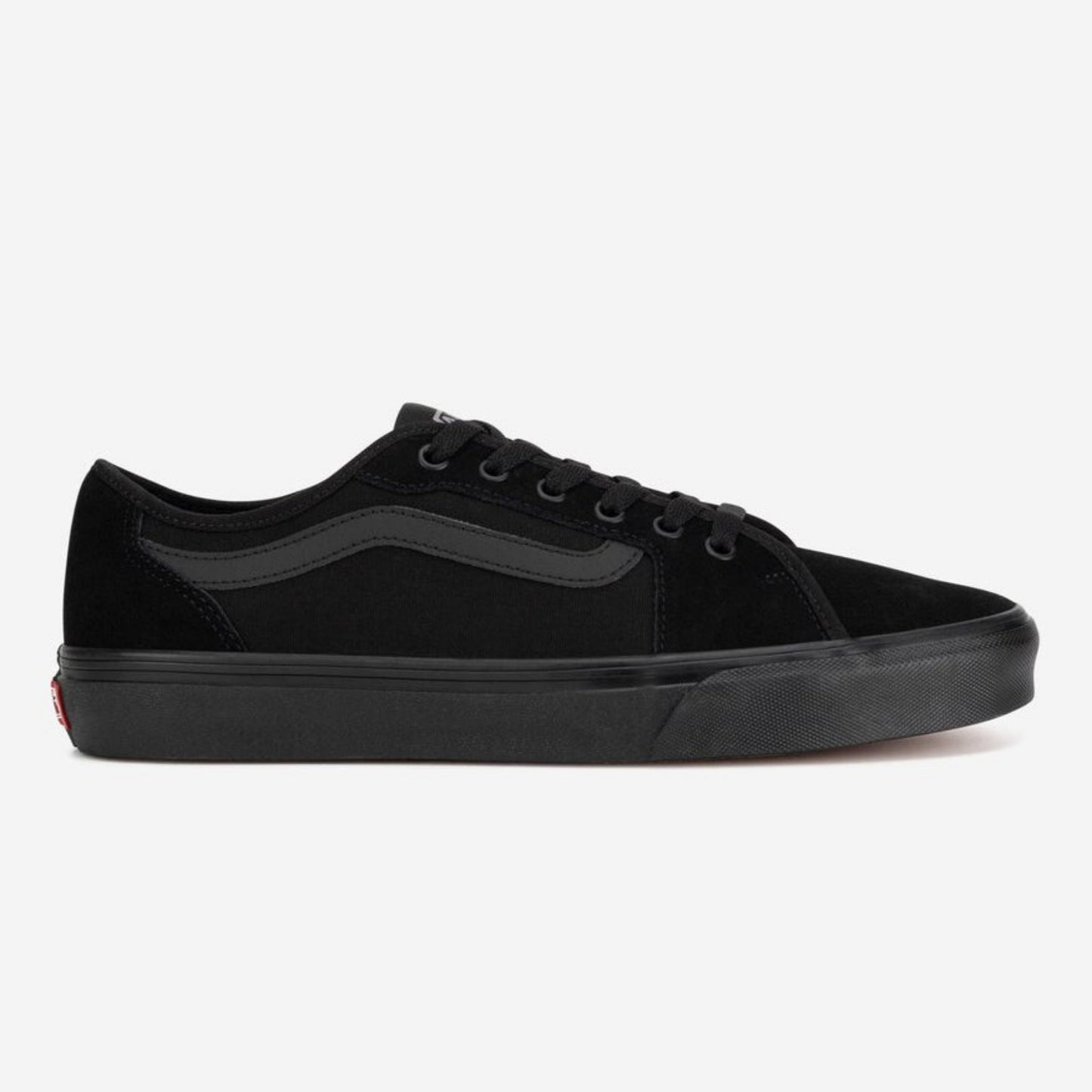 Vans Women's Filmore Decon Sneaker, Canvas Black Black - Ndoros
