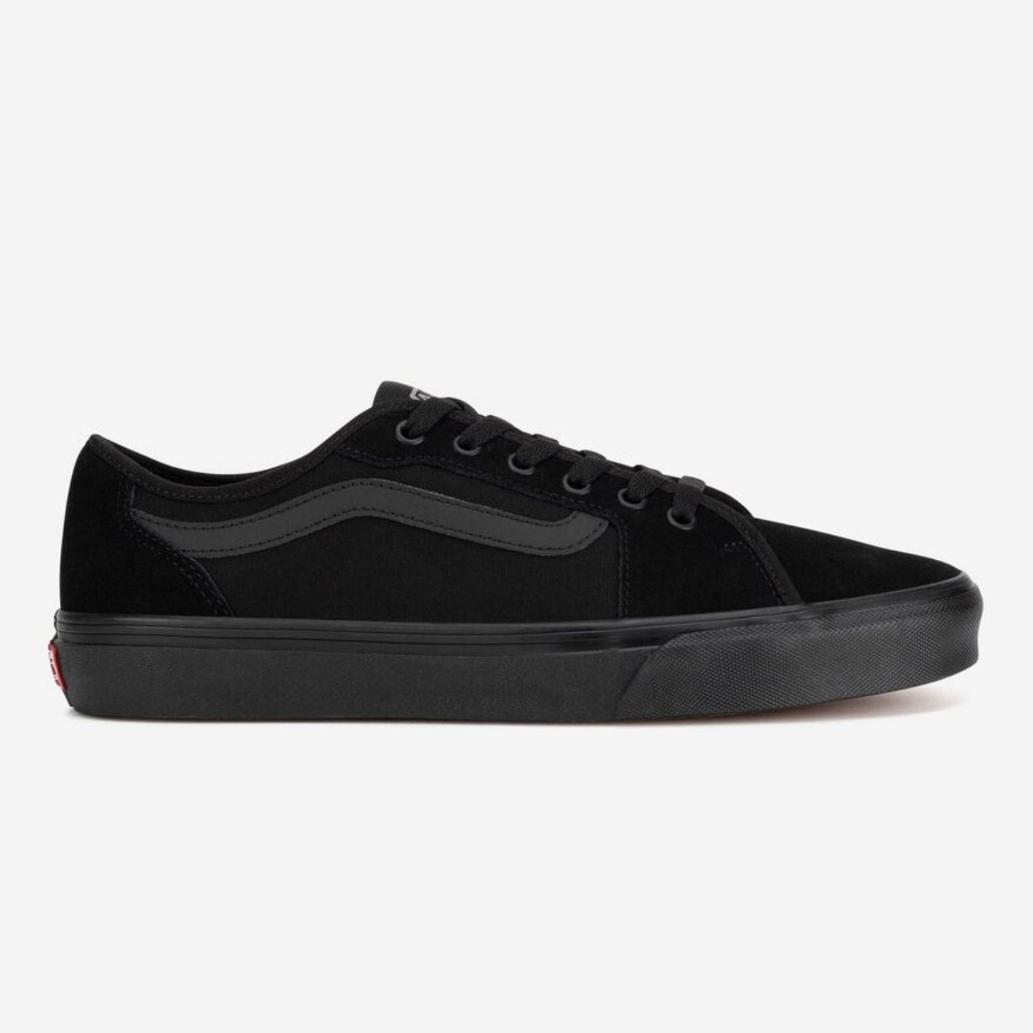 Vans Women's Filmore Decon Sneaker, Canvas Black Black - Ndoros