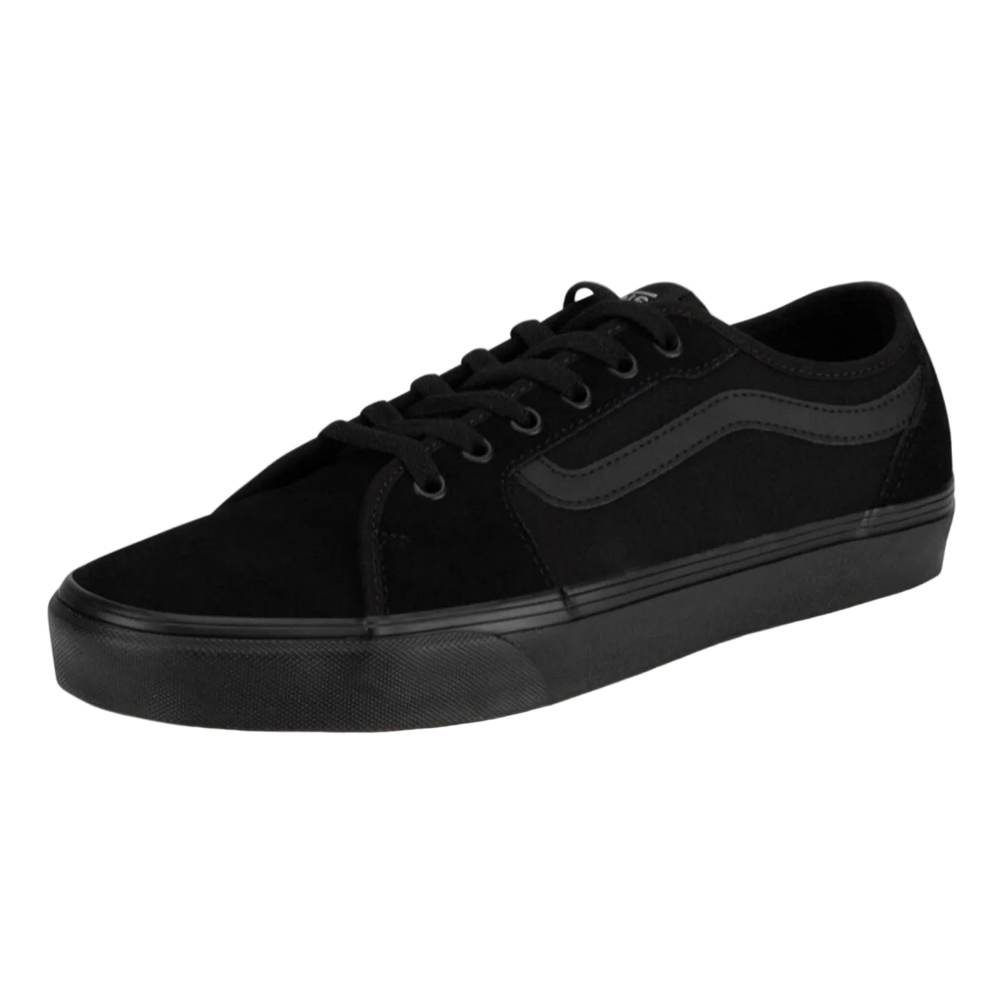Vans Women's Filmore Decon Sneaker Canvas Black Black - Ndoros