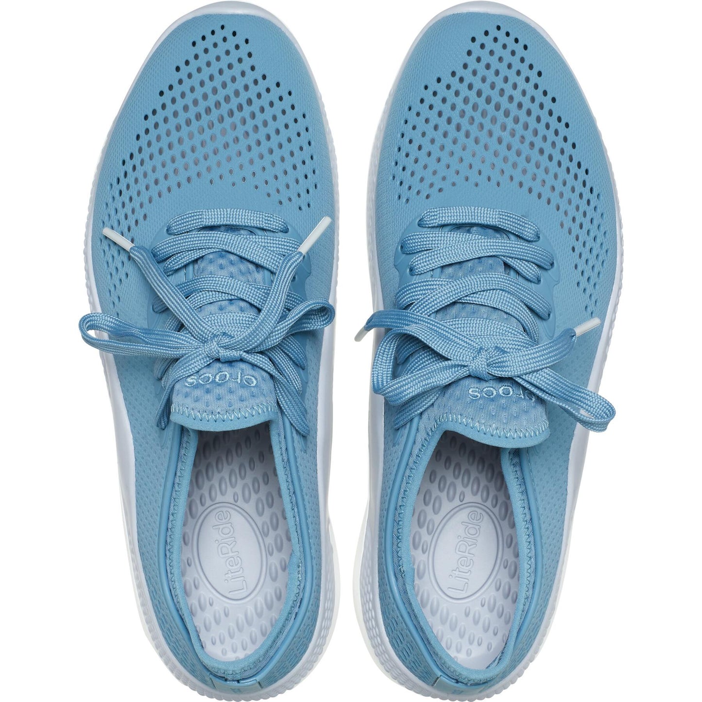 Crocs Men LiteRide 360 Pacer Sneakers, Blue Steel/Microchip - Ndoros