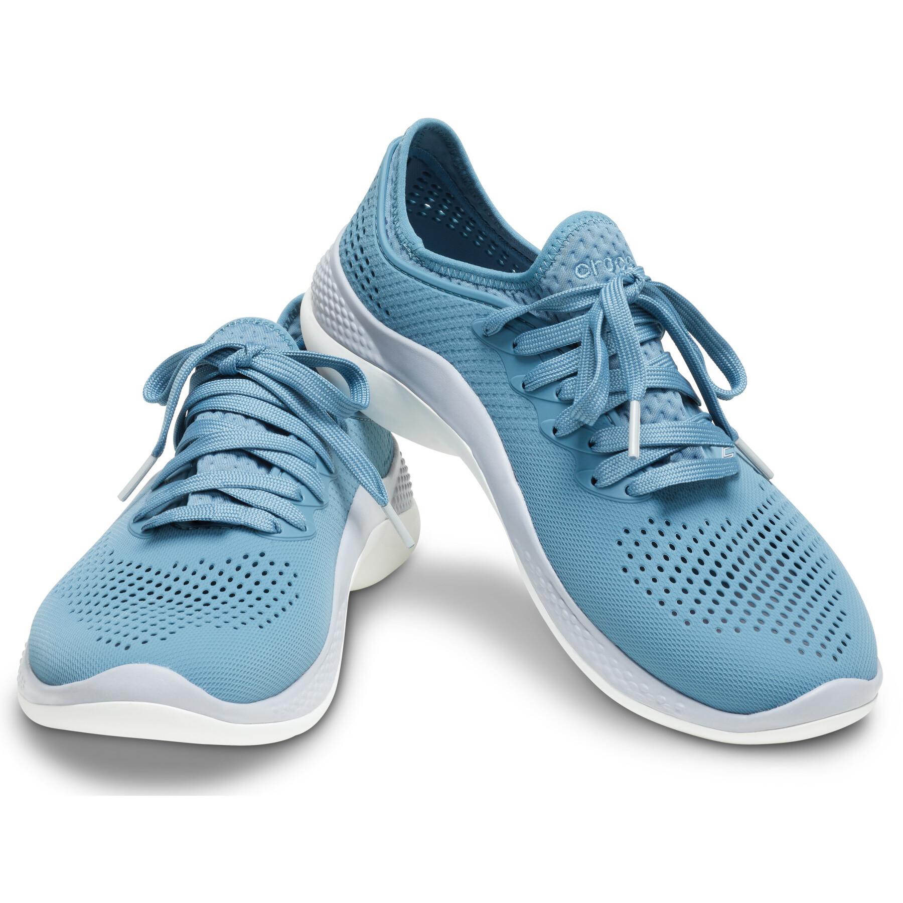 Crocs Men LiteRide 360 Pacer Sneakers, Blue Steel/Microchip - Ndoros