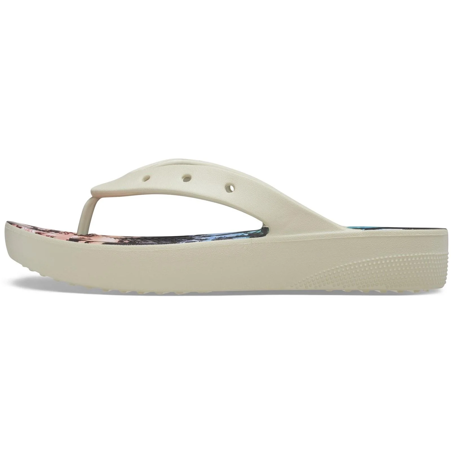 Crocs Women's Classic Flip Flops Platform Sandals - Ndoros