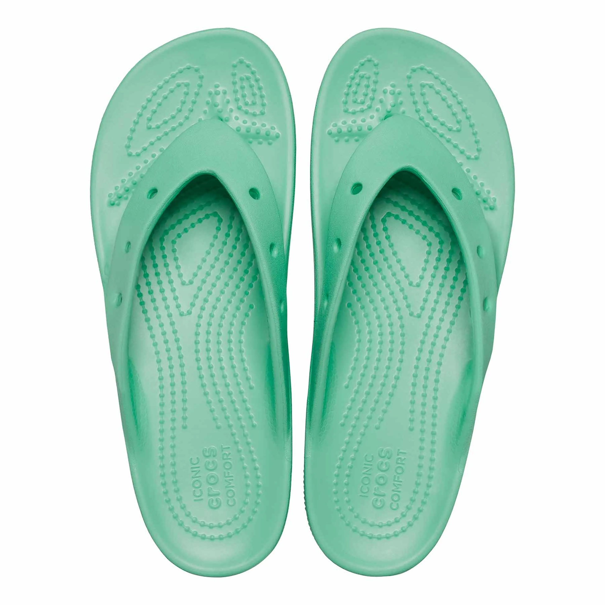 Crocs Women's Classic Flip Flops Platform Sandals - Ndoros
