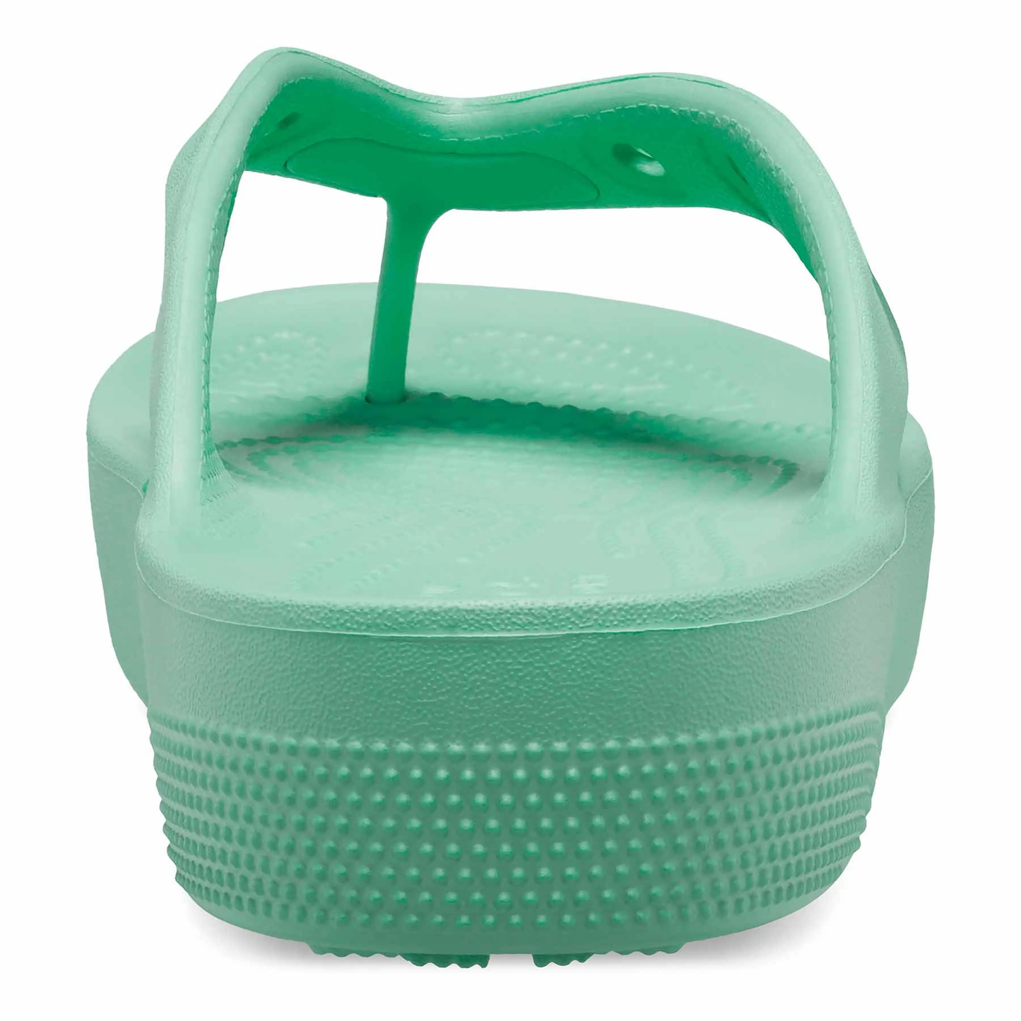 Crocs Women's Classic Flip Flops, Platform Sandals, Jade Stone - Ndoros