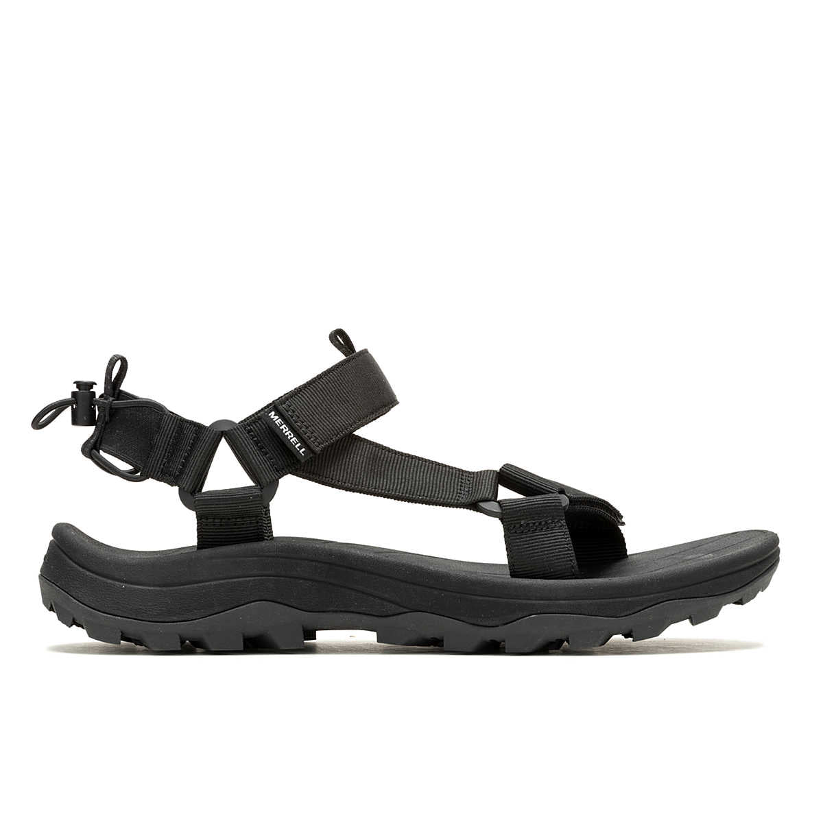 Merrell Men's Speed Fusion Web Sport Sandal – Lightweight and Versatile Adventure Footwear, Black - Ndoros