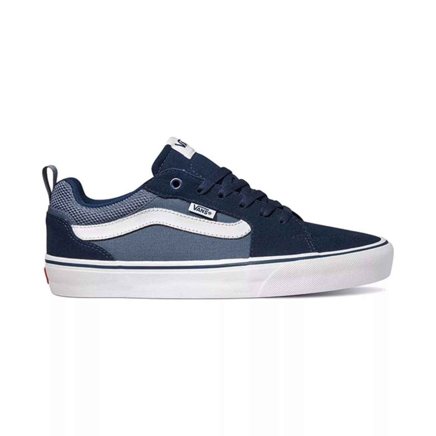 Vans Men's Filmore Trainers, Blue Suede Canvas - Ndoros
